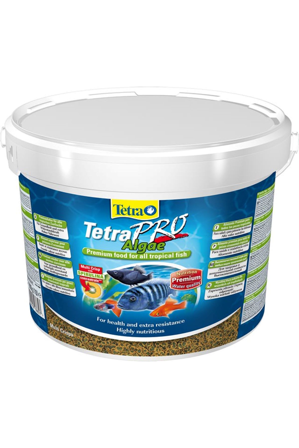 Tetra Pro Algae Crisps Balık Yemi 10 L/1900 gr