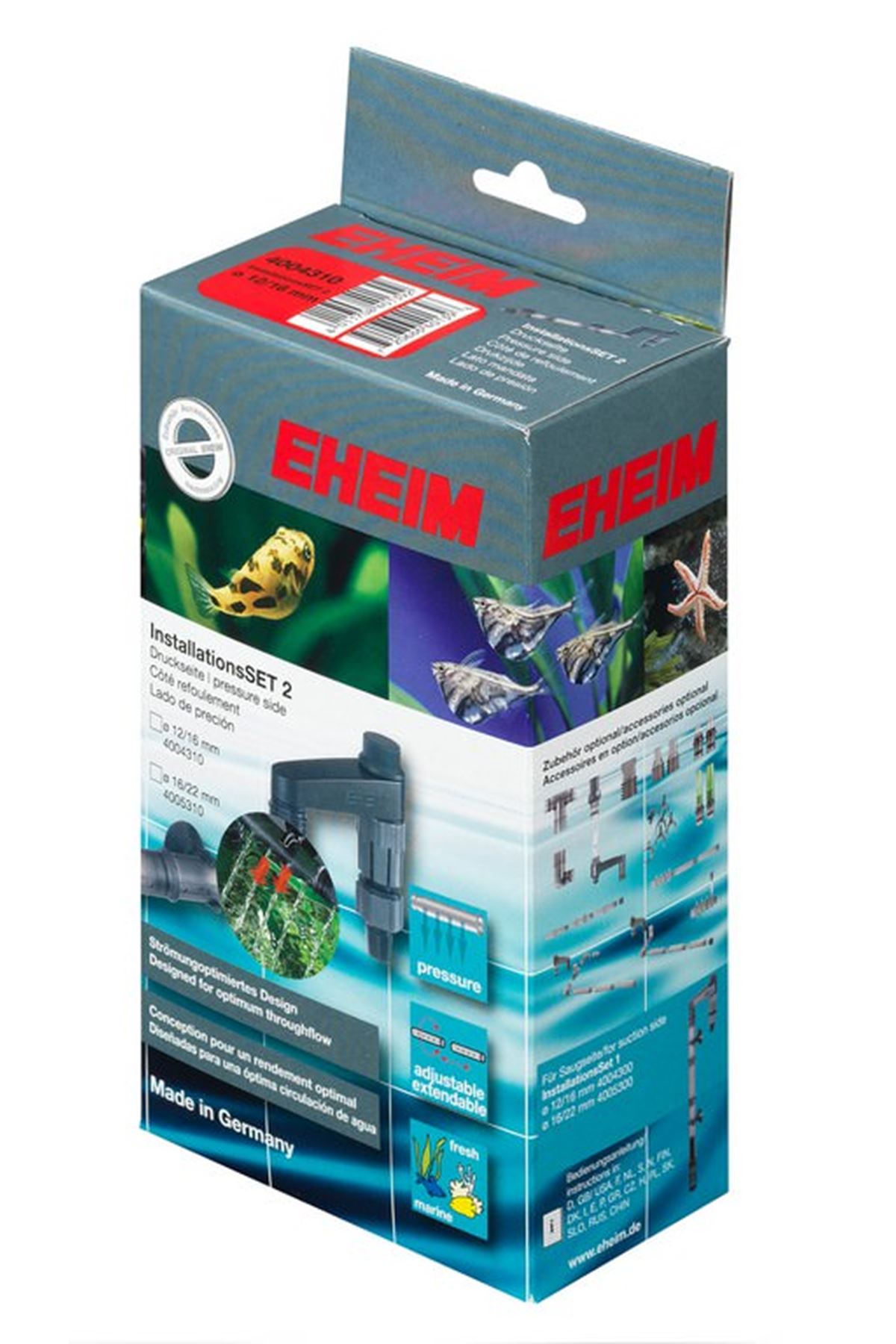 Eheim Dış Filtre Basış Seti Ø12/16 mm