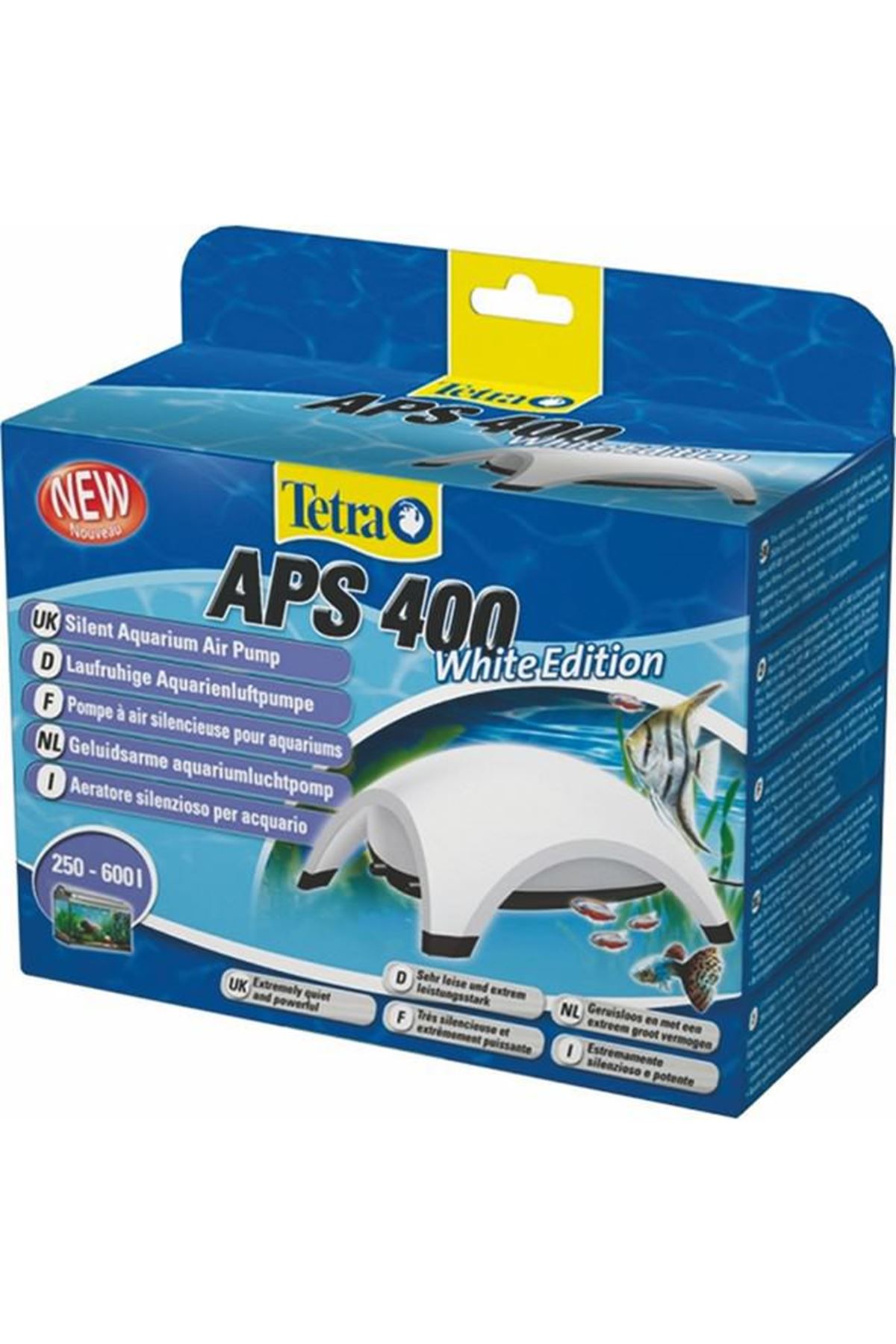 Tetratec Aps-400 Çift Çıkışlı Hava Motoru 400  L/s (Beyaz) 4,5 W
