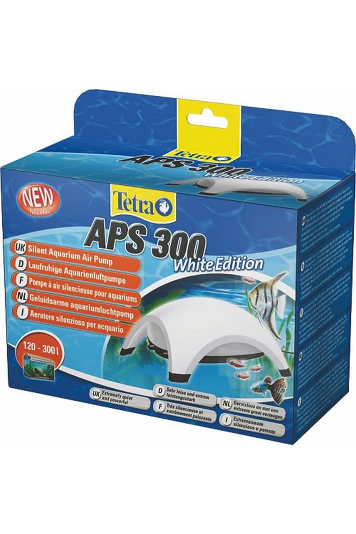 Tetratec Aps-300 Çift Çıkışlı Hava Motoru 300  L/s (Beyaz) 4,5 W