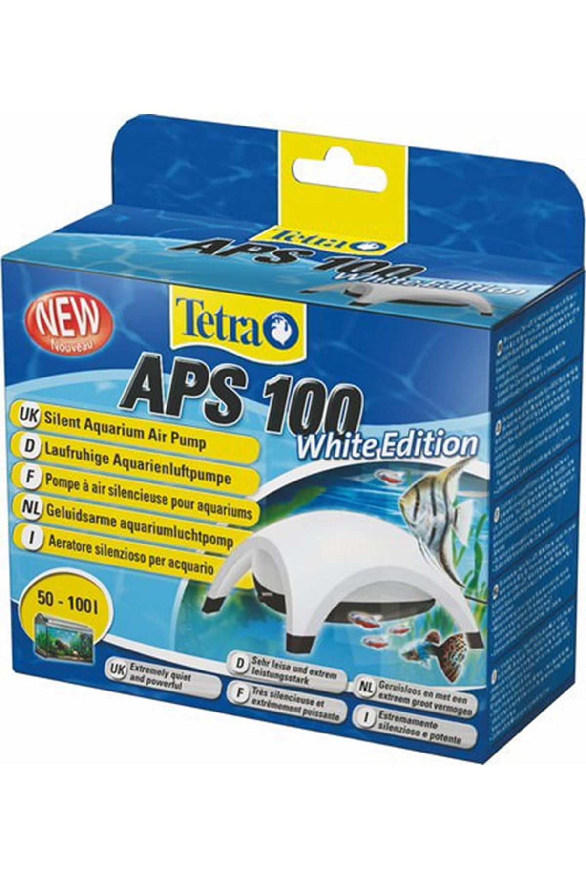 Tetratec Aps-100 Tek Çıkışlı Hava Motoru 100 L/s (Beyaz) 2,5 W
