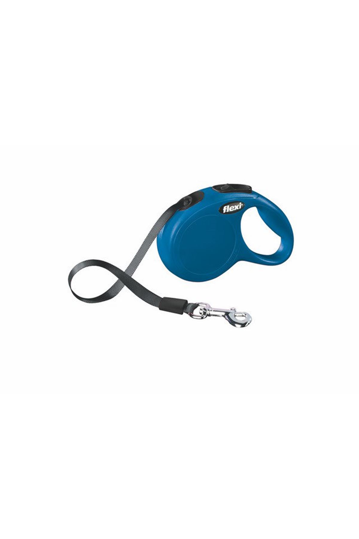 Flexi New Classic 3 m Şerit Tasma XS Mavi