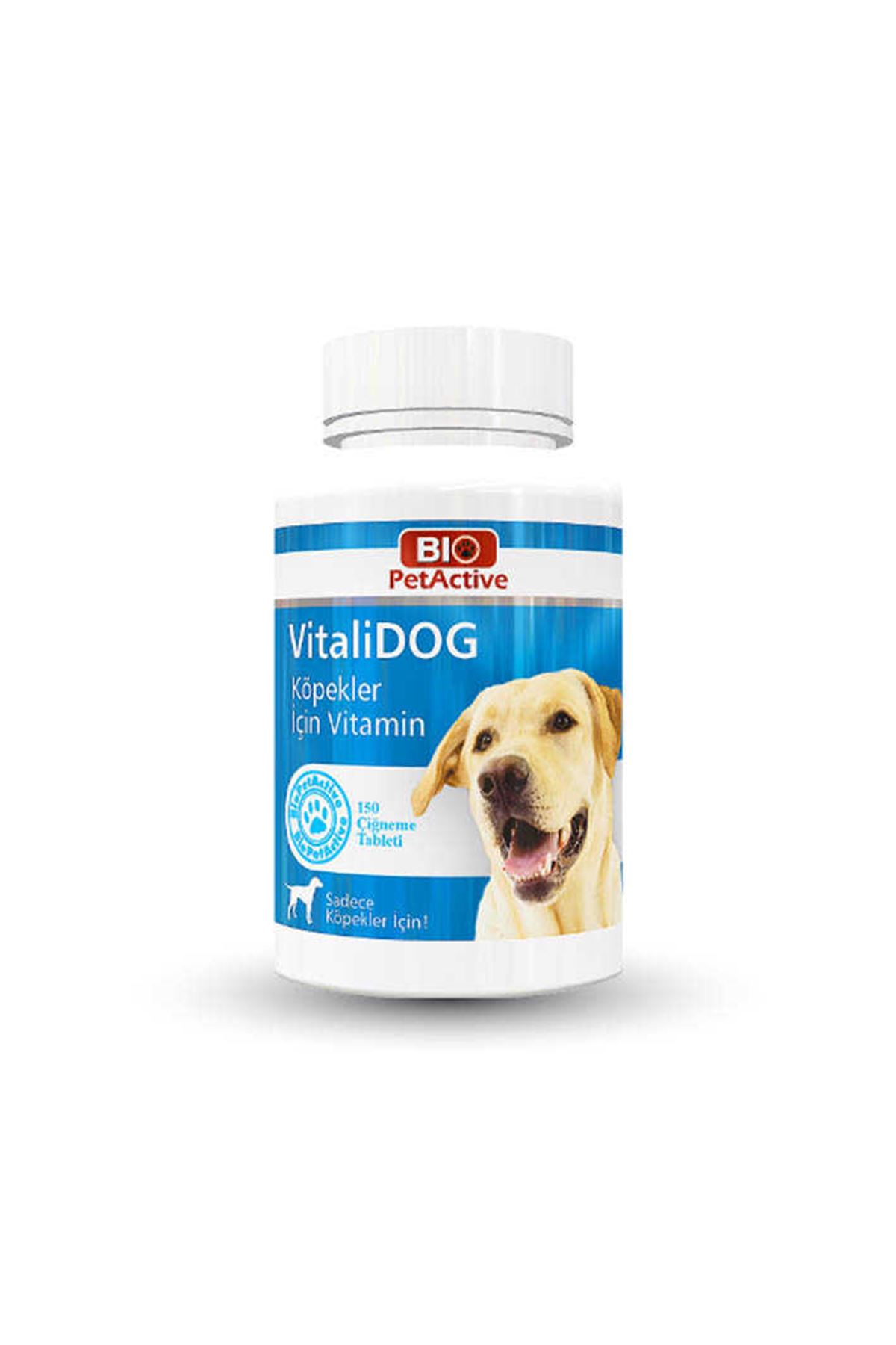 BioPetActive VitaliDOG Köpekler için Multivitamin 150Çiğneme Tableti 75g