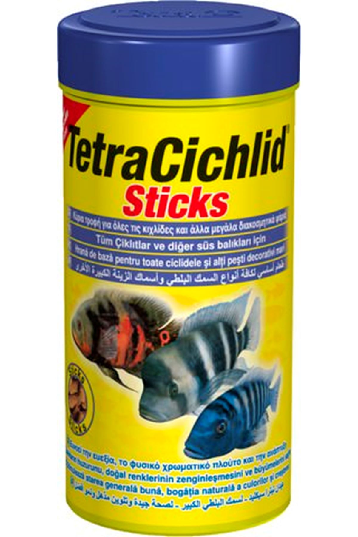 Tetra Cichlid Sticks Doromin Balık Yemi 250 ml/75 gr