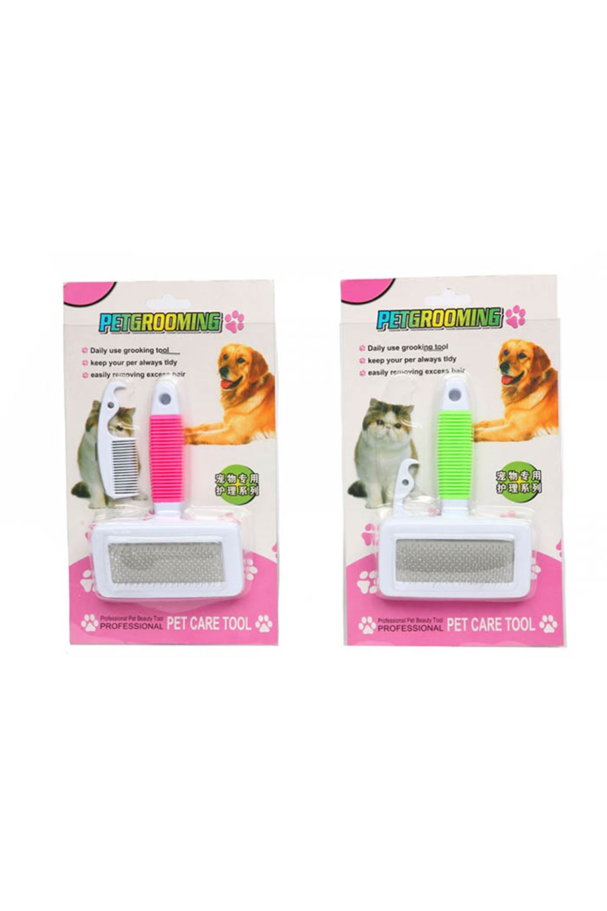 Kedi&Köpek Fosforlu Yumuşak Uçlu Fırça 10 cm