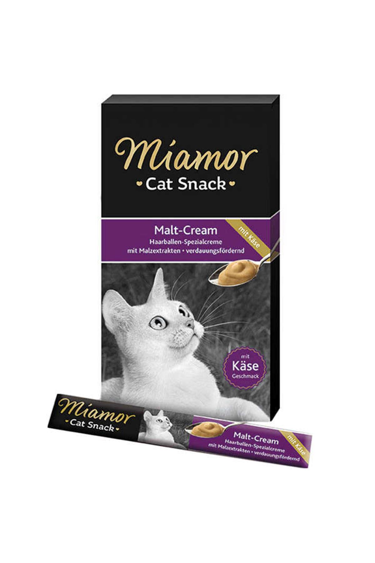 Miamor Cat Cream Malt-Kase Malt Mayası ve Peynirli Kedi Ödülü 6x15g