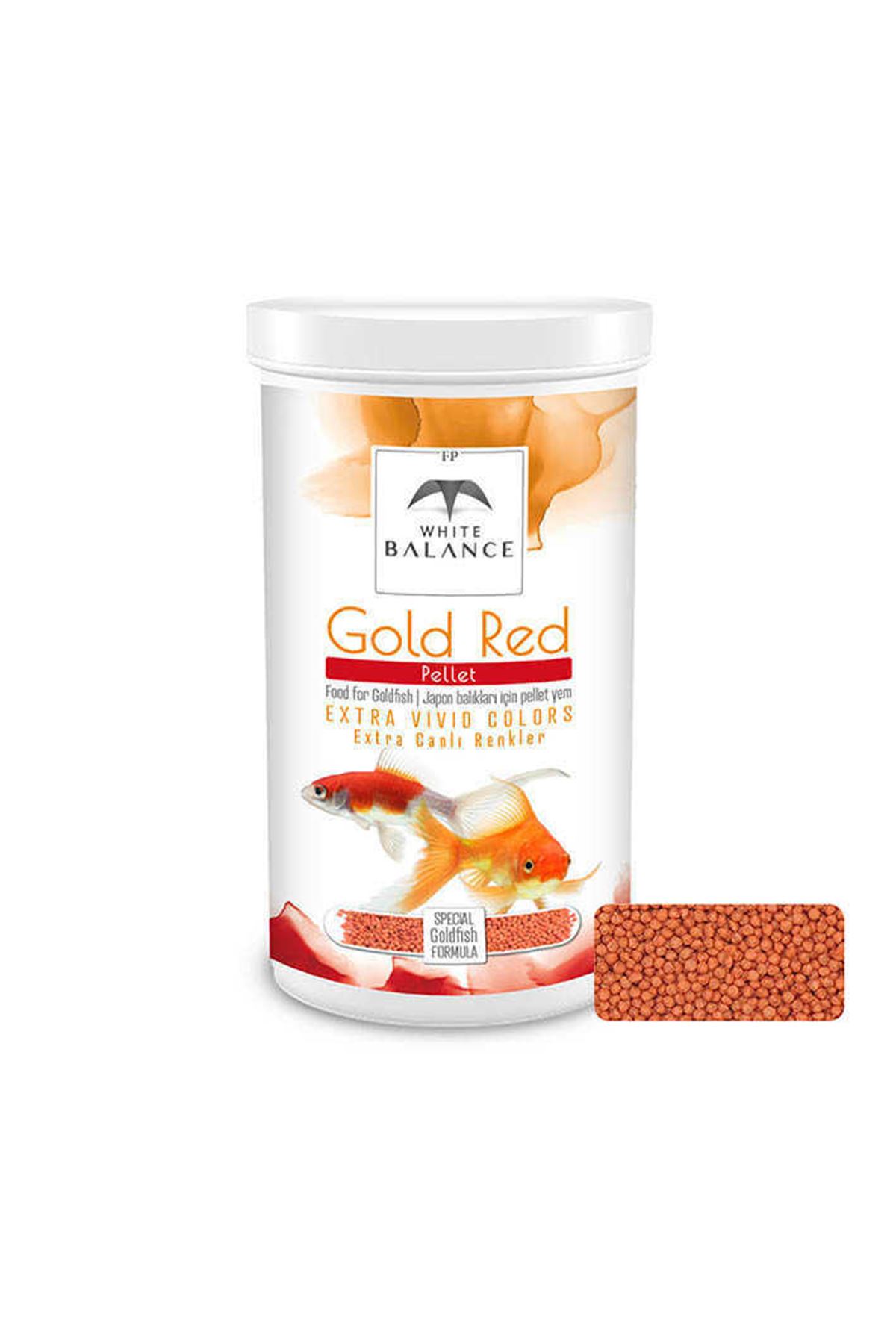 White Balance Gold Red Pellets 250 ml