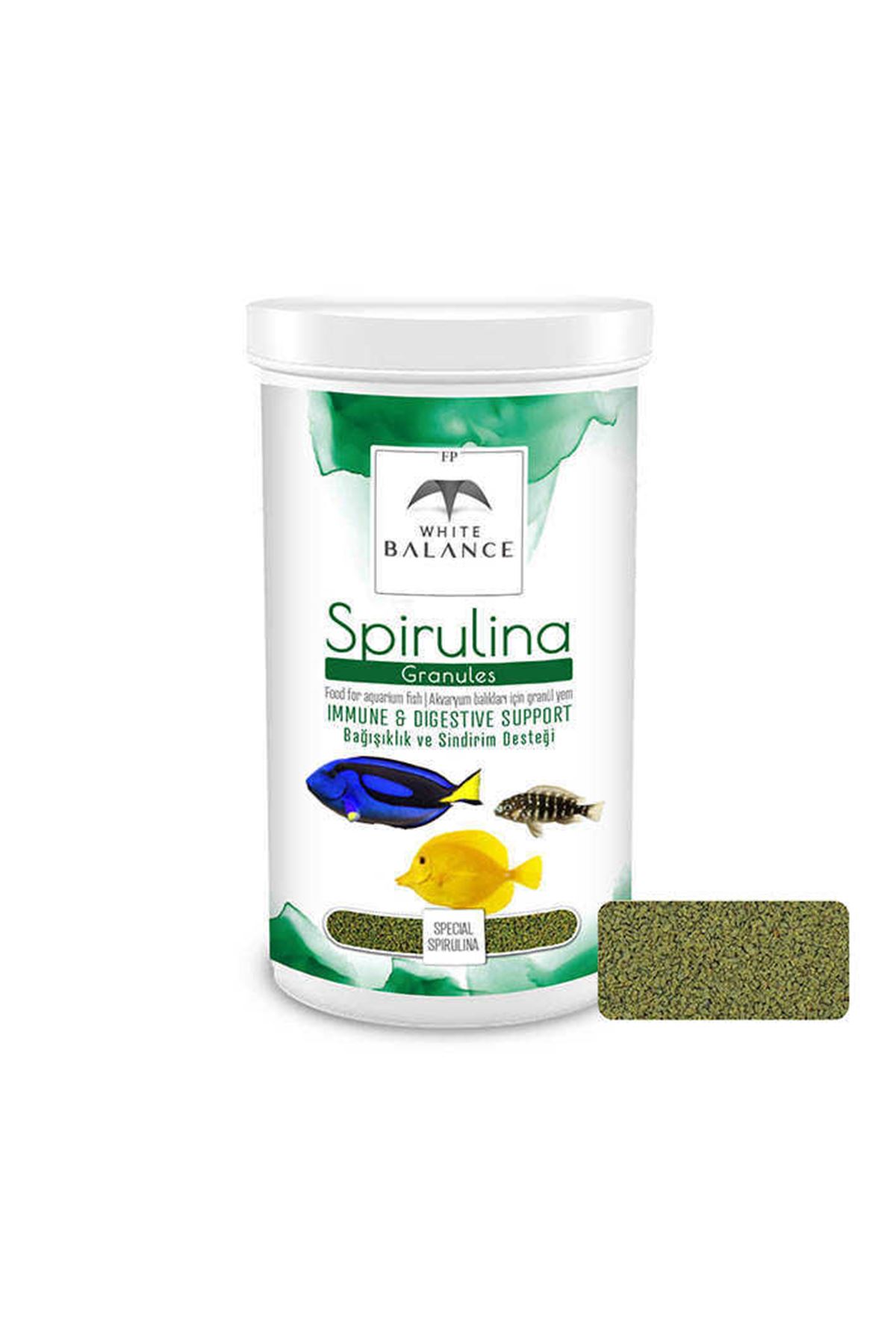 White Balance Spirulina Granules 250 ml