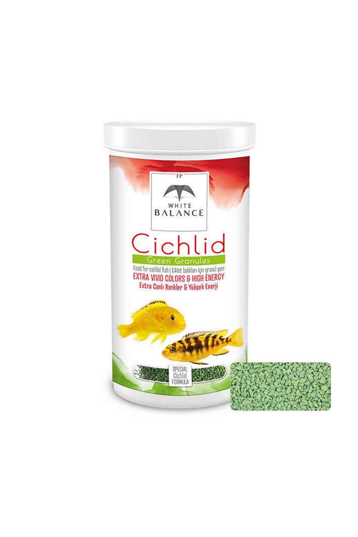 White Balance Cichlid Green Granules 250 ml