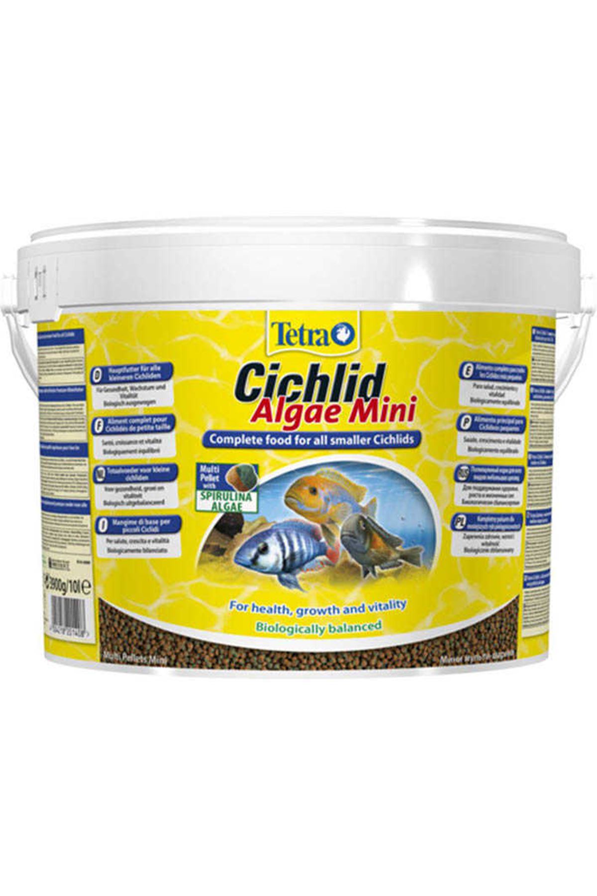 Tetra Cichlid Algae Mini 3900g/10 L