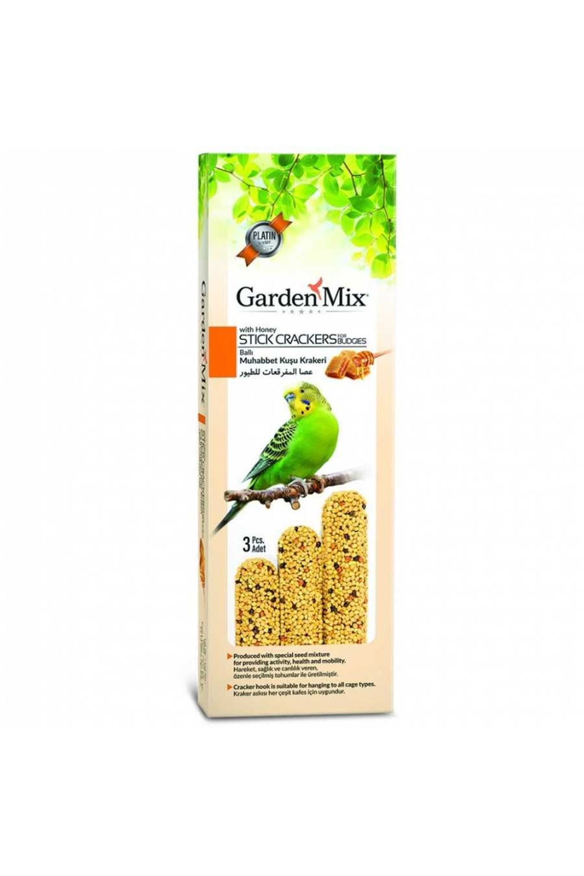 Gardenmix Platin Ballı Muhabbet Krakeri 3lü