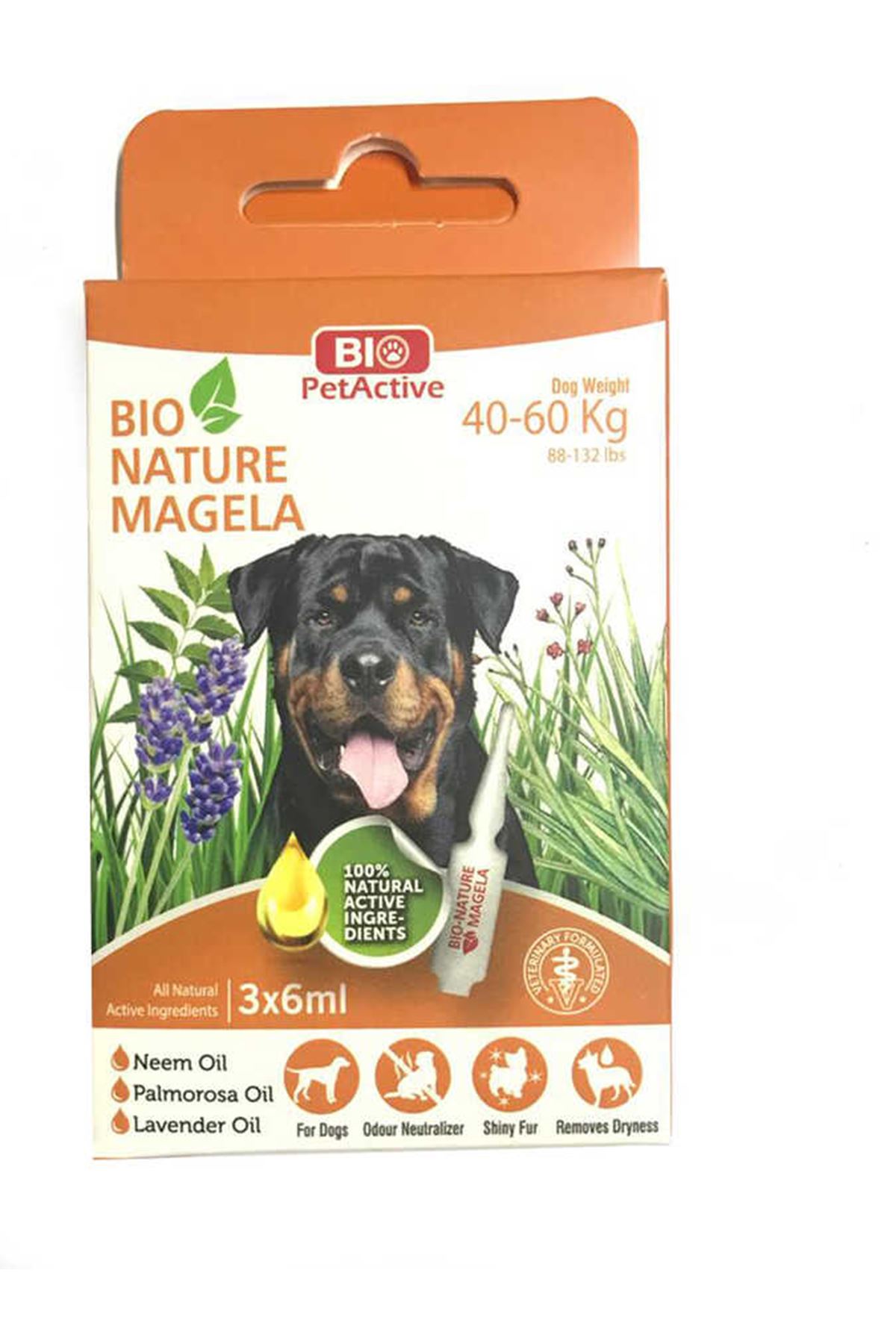 Bio Nature Magela Köpek Turuncu Ense Damlası 40-60 Kg 6ml