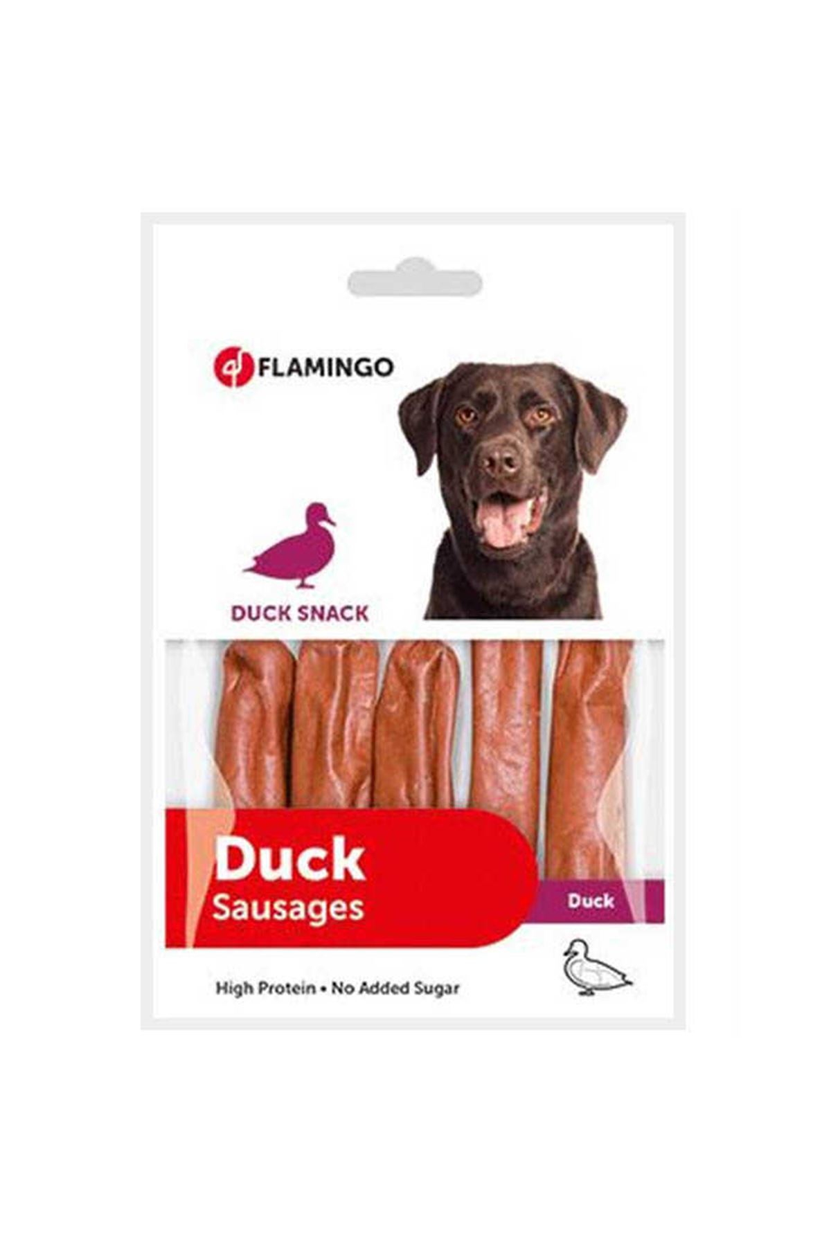 Flamingo Duck Snack Ördekli Sosis Köpek Ödülü 85g