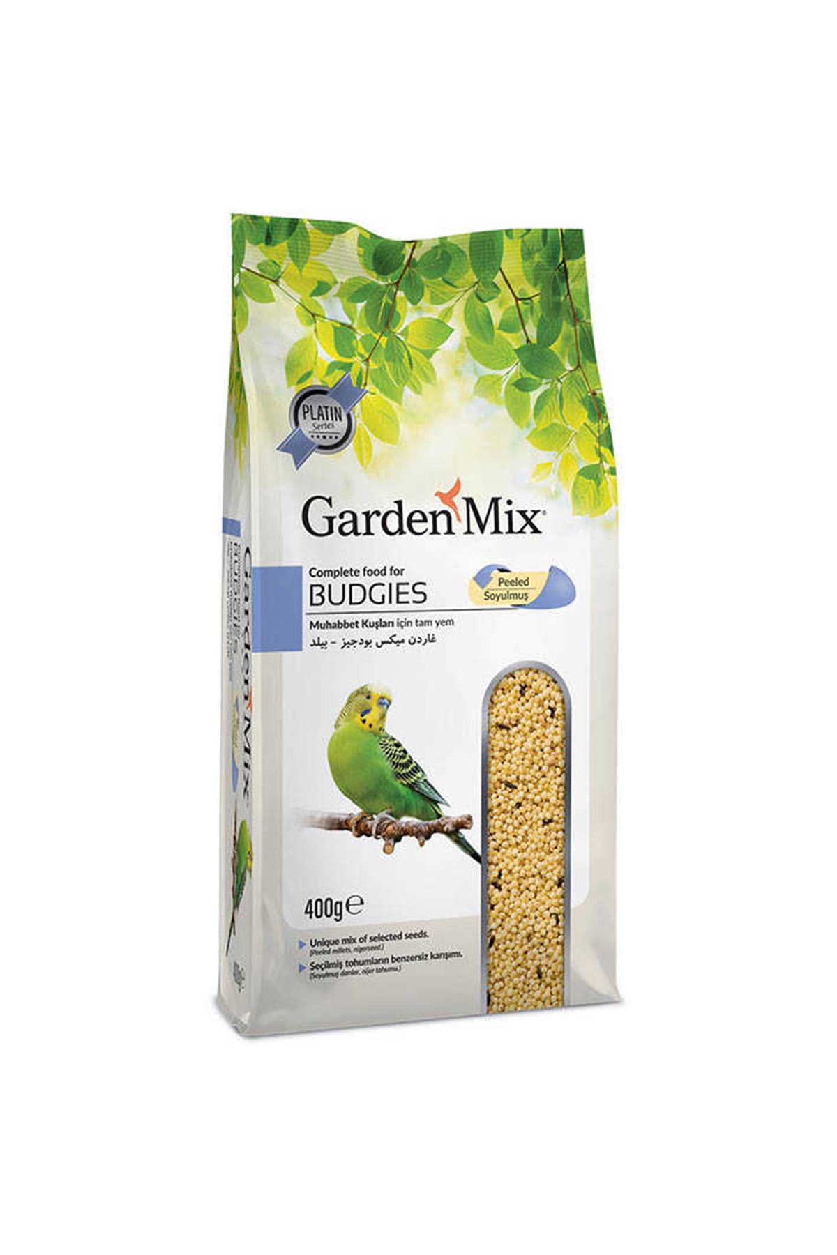 GardenMix Platin Muhabbet Yemi Soyulmuş 400g