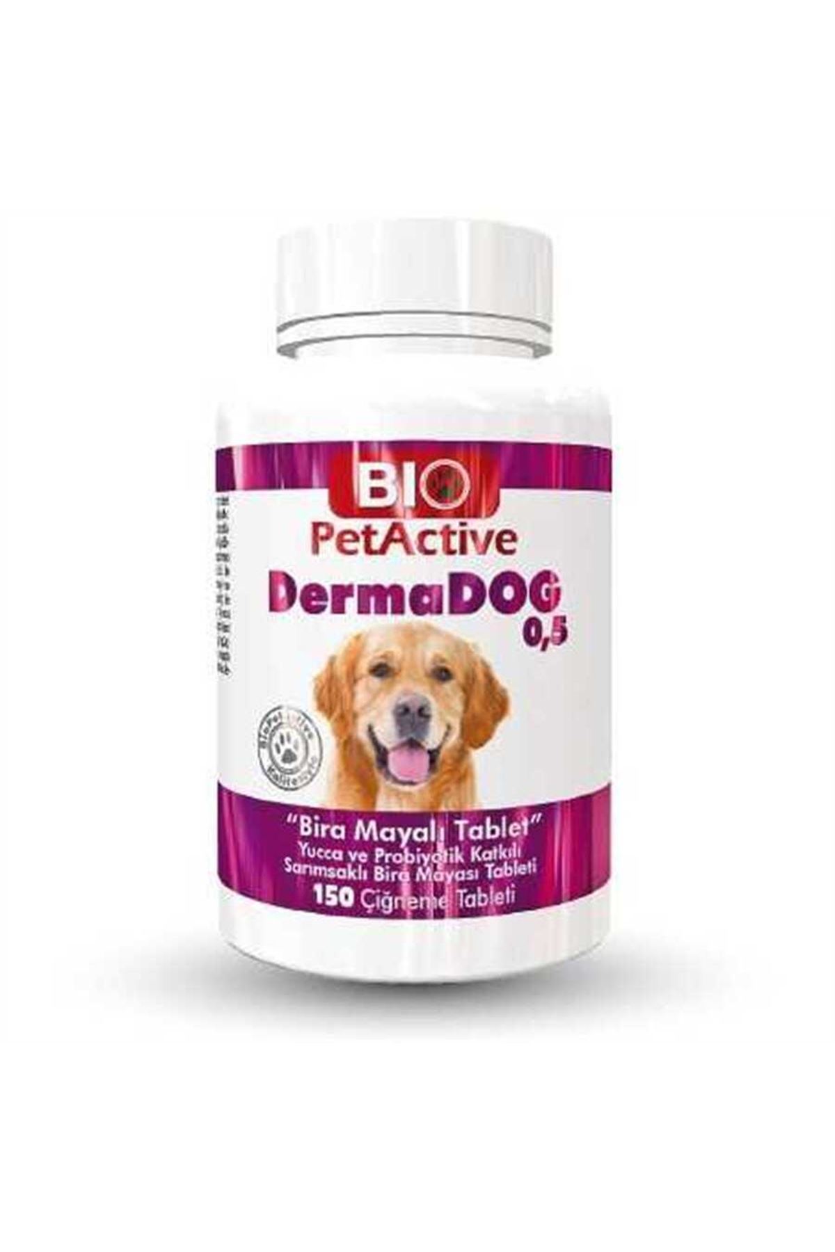 BioPetActive DermaDog Sarımsak Tablet 150 li KüçüK Irk 75gr