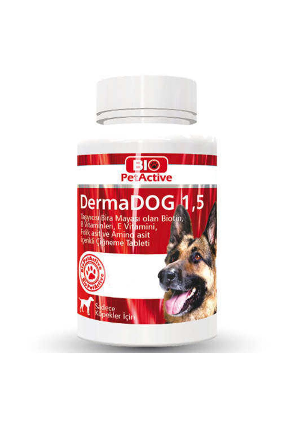 BioPetActive DermaDog Sarımsak Tablet 100 lü Büyük Irk 150gr