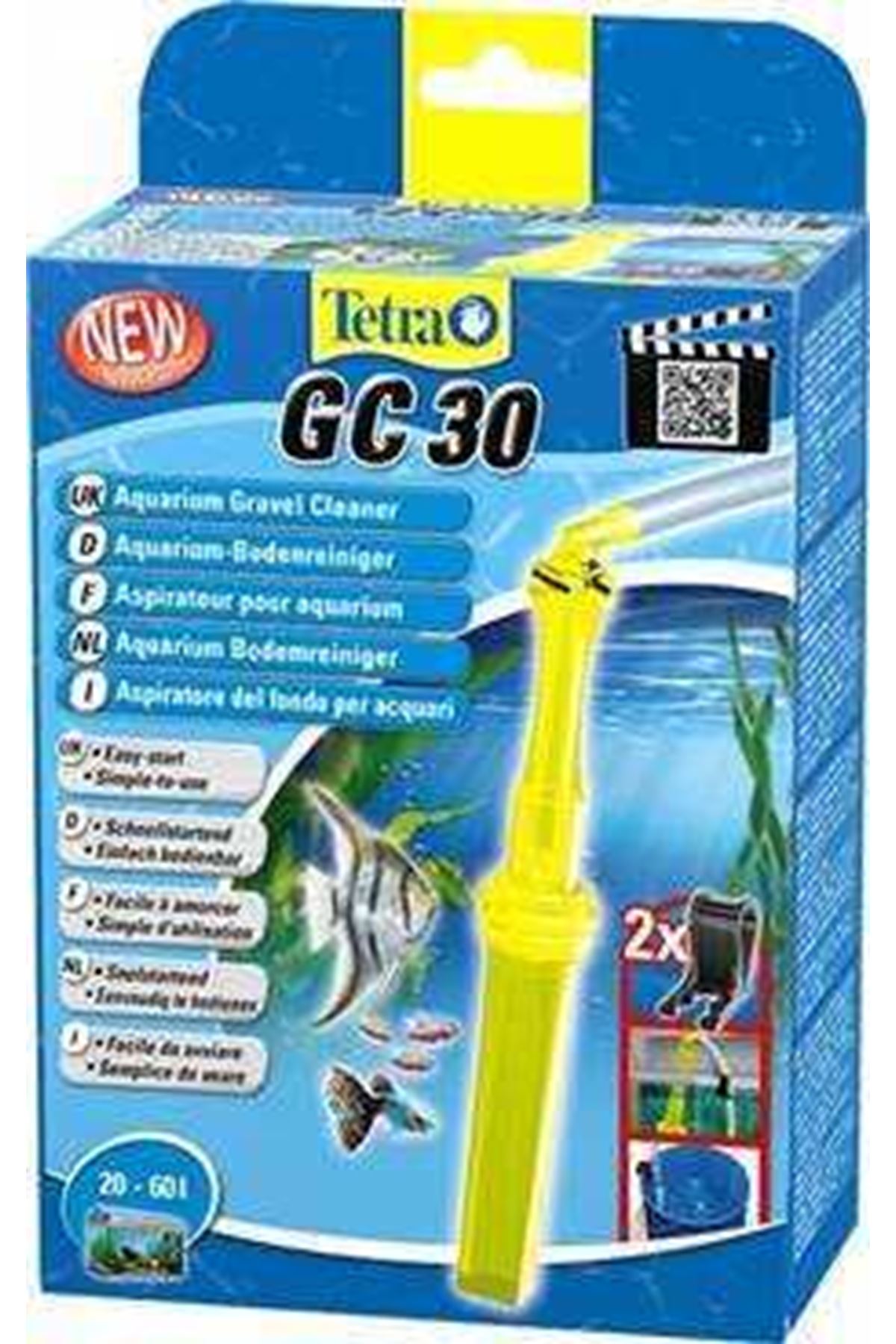 Tetratec GC30  Gravel Cleaner Akvaryum Zemin Temizleyici