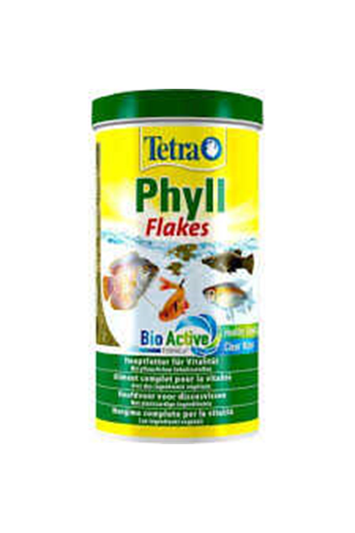 Tetra Phyll Flakes Vegetable (Bitkisel Pul Yem) 1 Lt