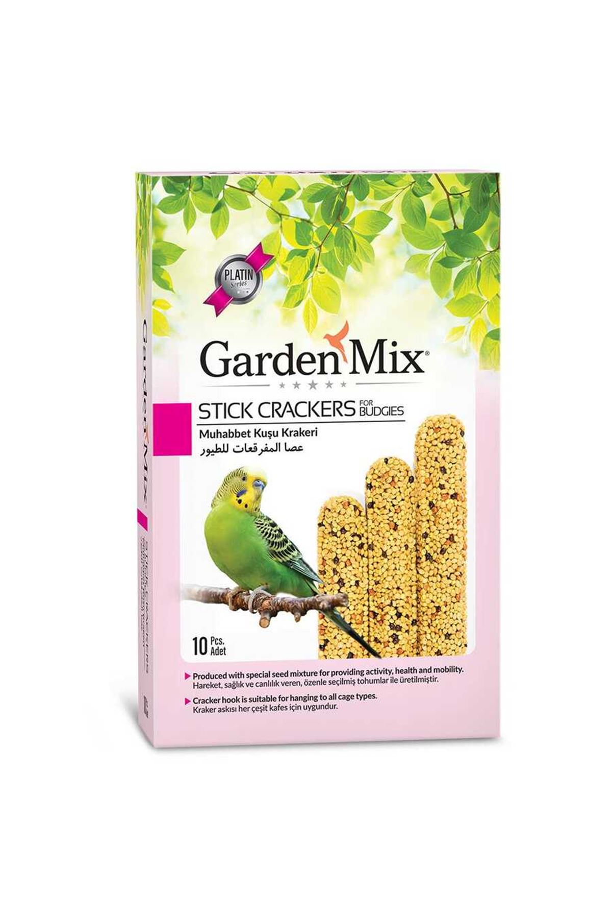 GardenMix Platin Sade Kuş Krakeri 10lu