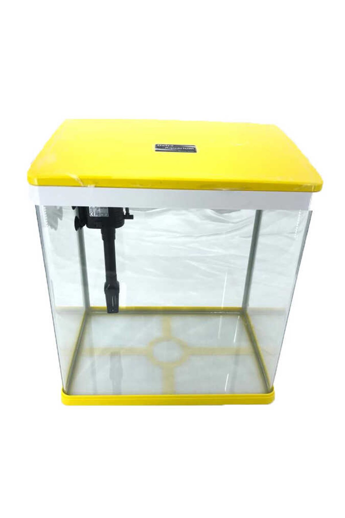 Akvaryum K390  38x26x43cm Dokunmatik Led 3 Renk 7 Mod