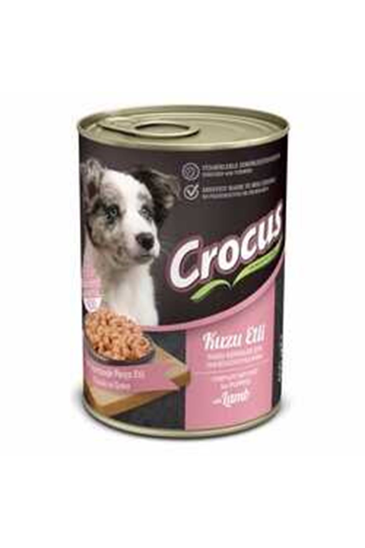 Crocus Yavru Köpek Kuzu Etli Yaş Mama 400gr