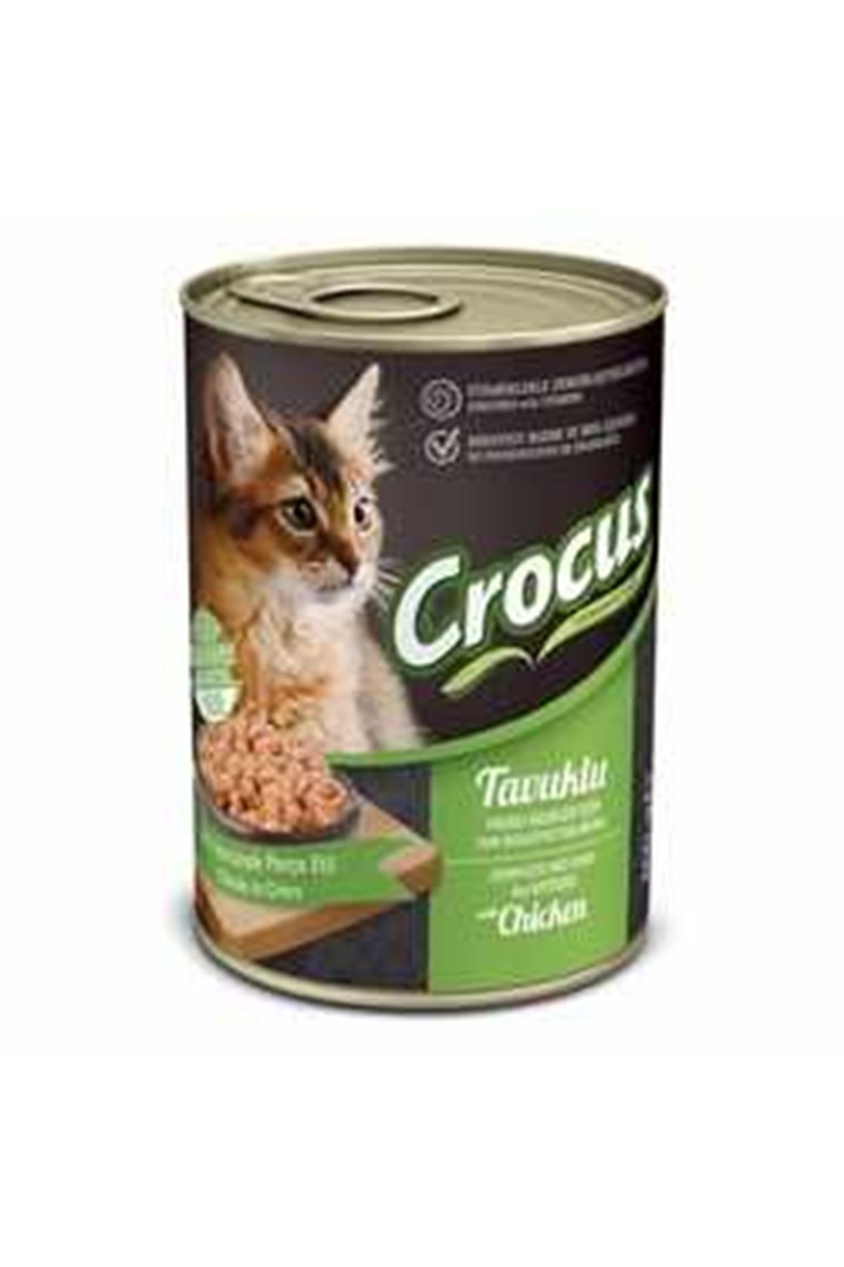 Crocus Yavru Kedi Tavuklu Yaş Mama 400gr