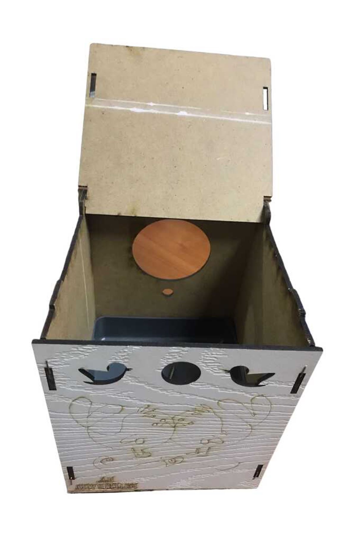 Getreide 6'lı  Muhabbet  Yuva Folluklu 14x19x14cm