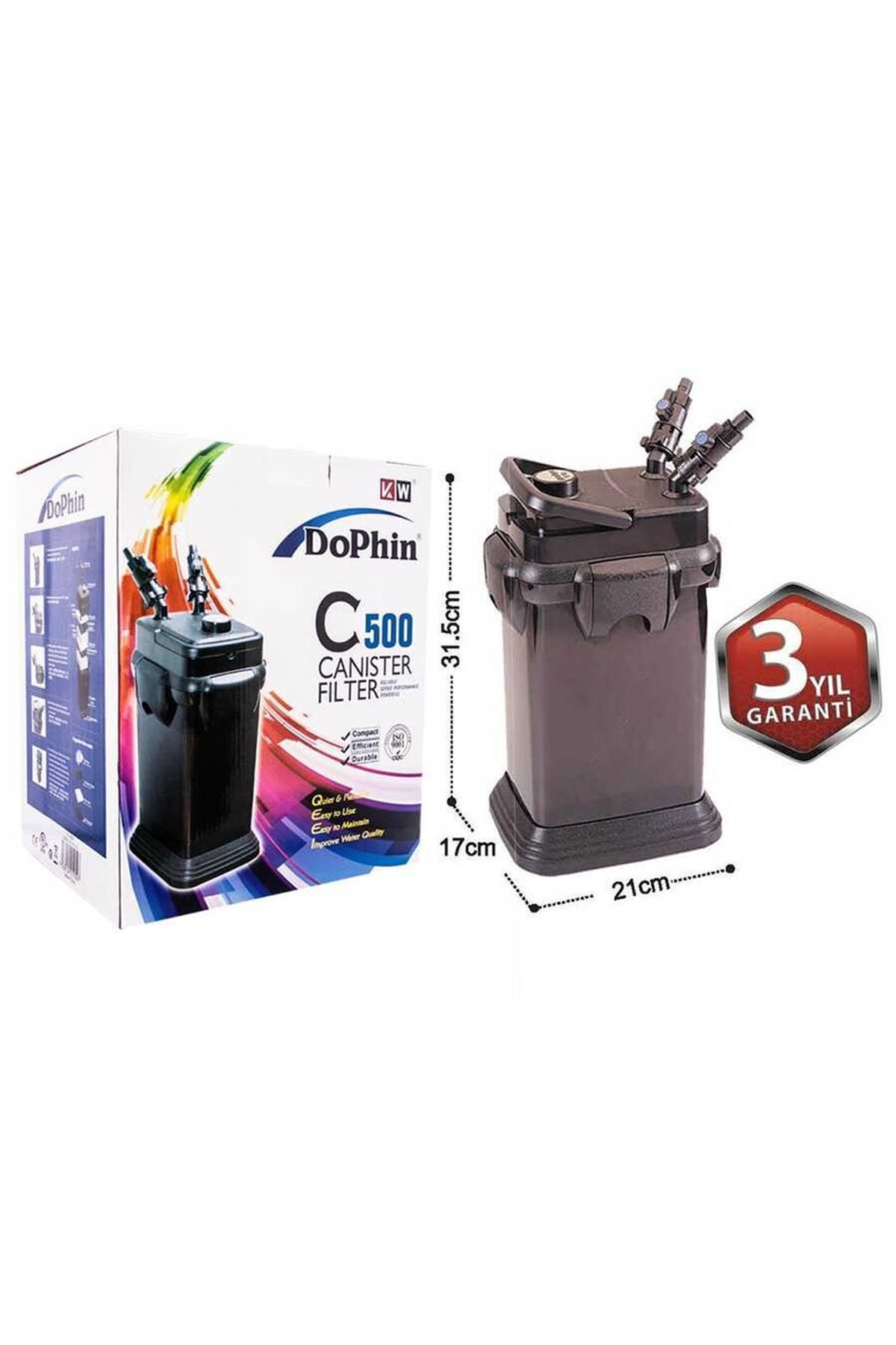 Dophin C500  Dış  Filtre