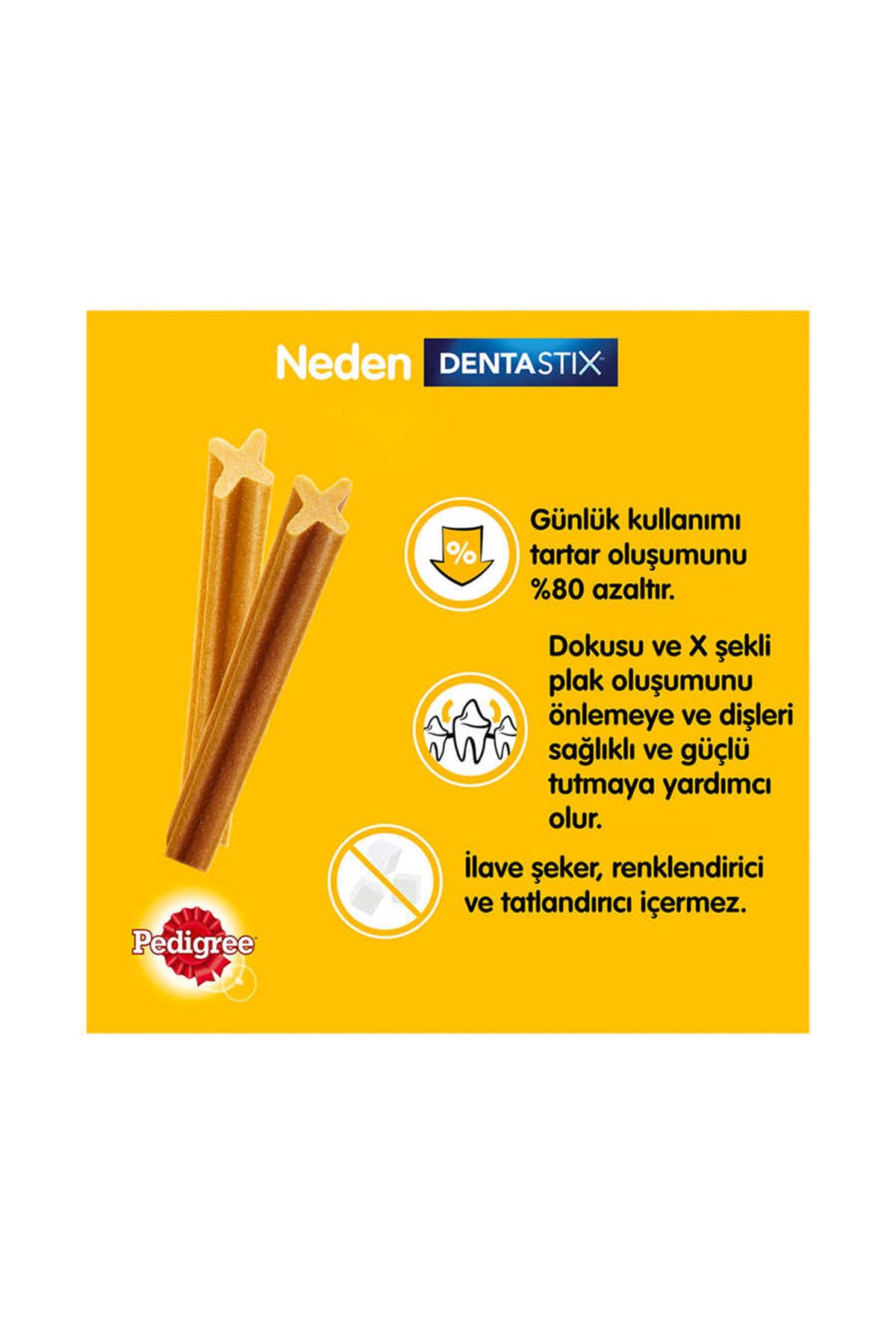 Pedigree Dentastix Köpek Ödülü Large 7 li Paket 270 gr