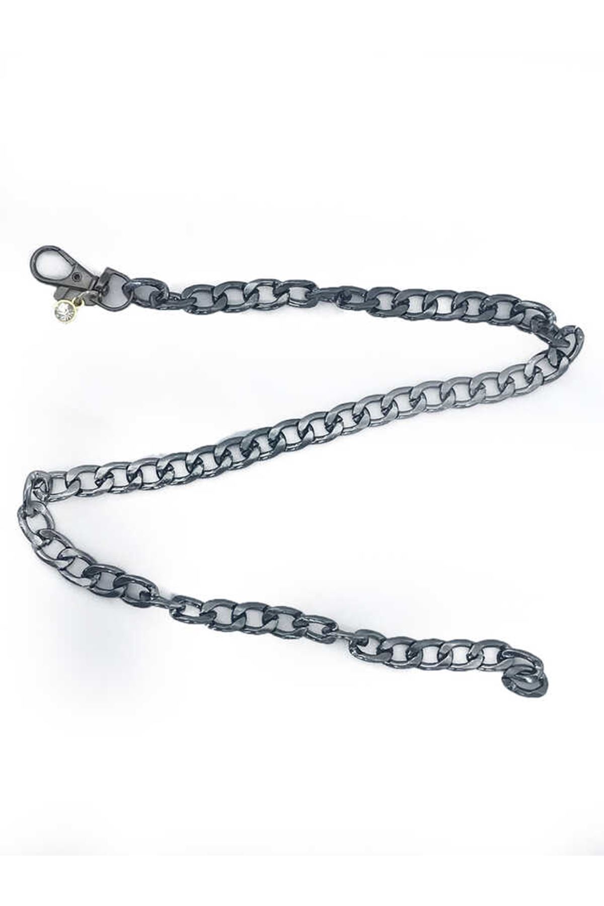 Karışık Renk Pırlantalı Zincir  25cm