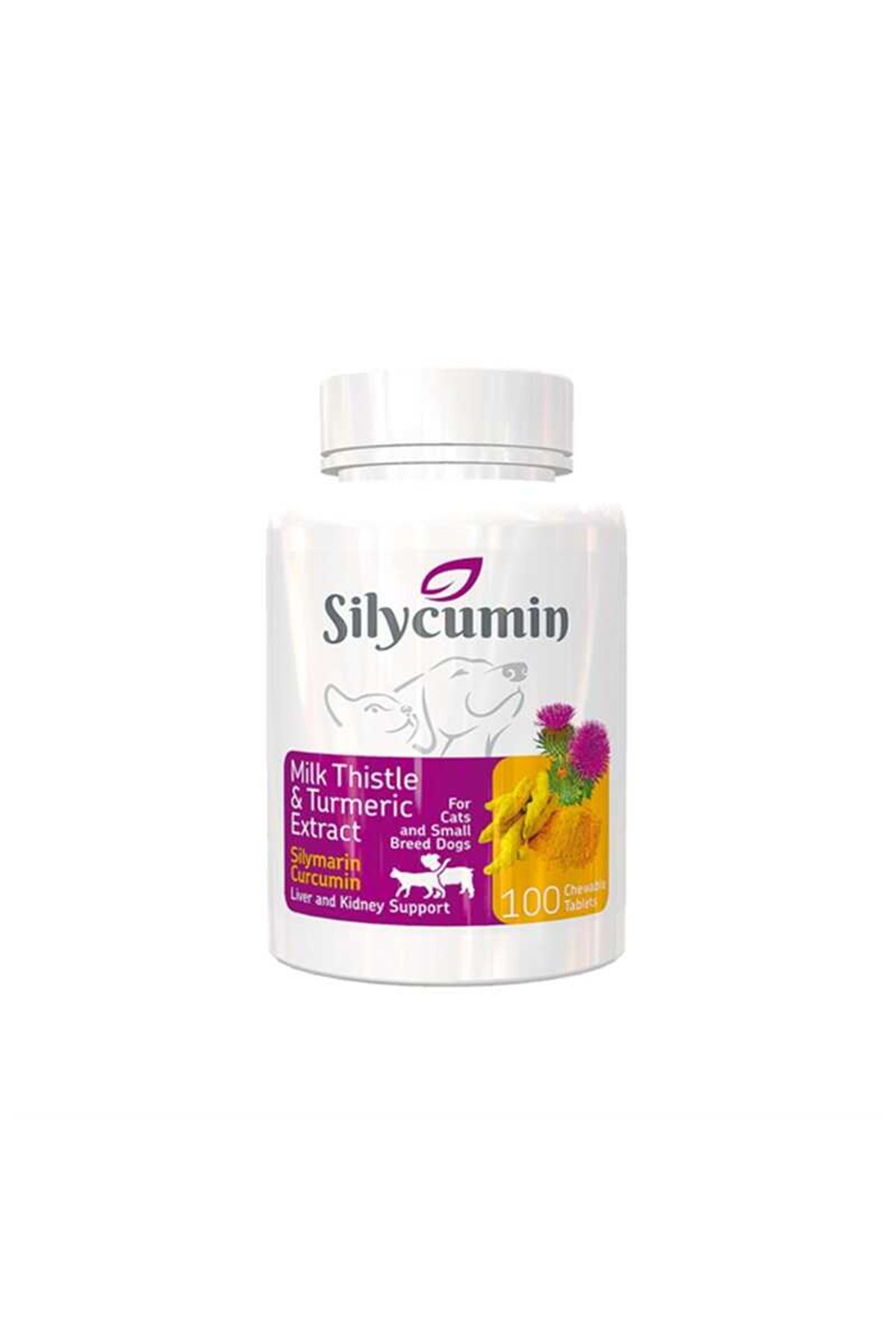 BioPetActive Silycumin 45tablet Kedi ve Küçük Irk Köpekler için Zerdaçal ve Devedikeni Tableti 67gr