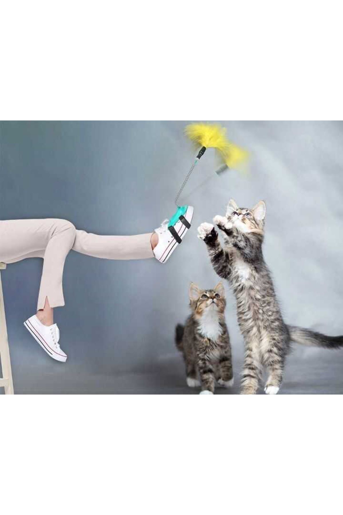 Kedi Oyuncağı Ayak Oltası