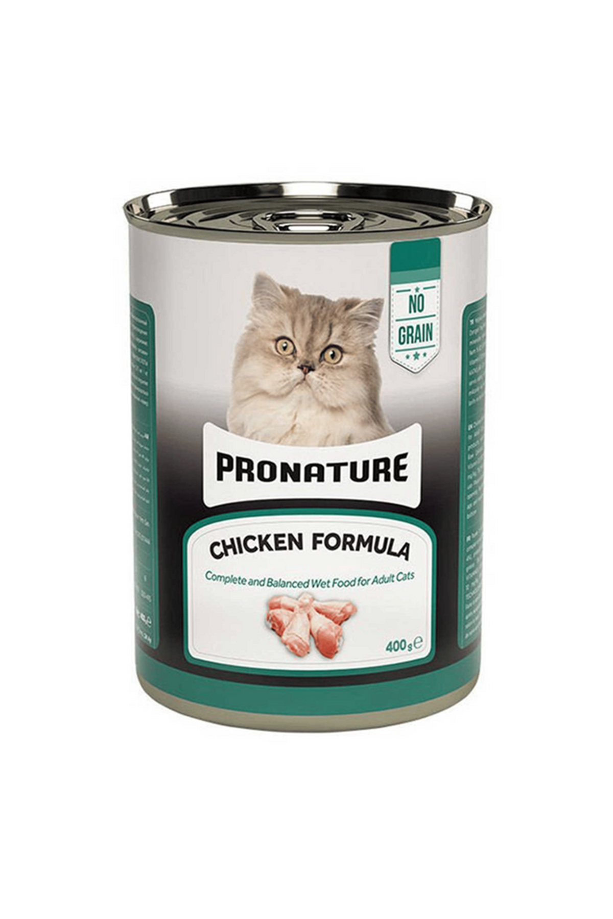 Pronature Tahılsız Yetişkin Yaş kedi Maması (Adult) Ezme Tavuk etli 400gr
