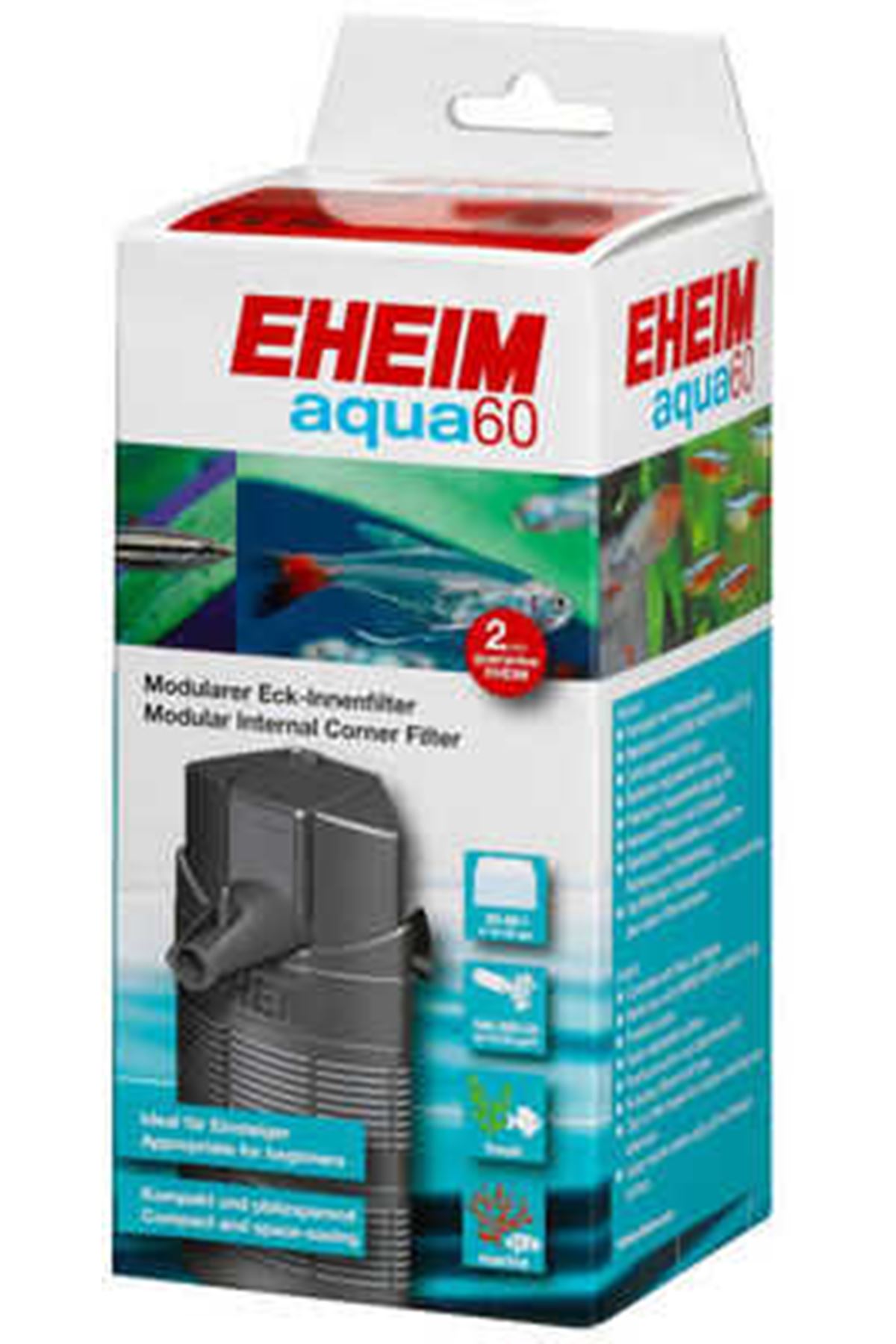 Eheim Aqua 60 Köşe İç Filtre 300 Lt/S