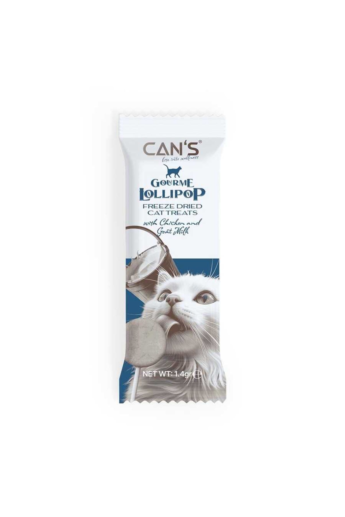 Cans Lollipop Chicken & Goat Milk 15x1.4 gr