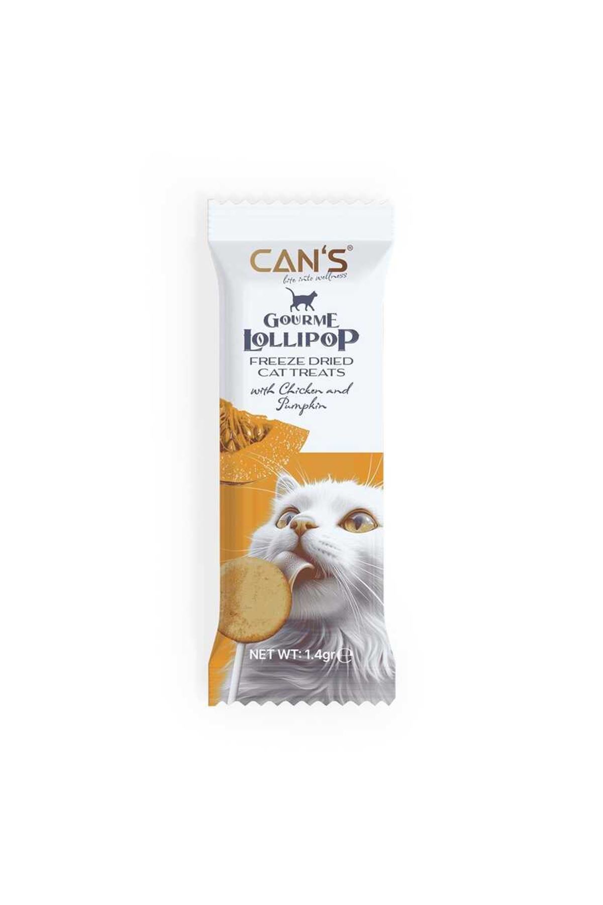 Cans Lollipop Chicken & Pumpkin 15x1.4 gr