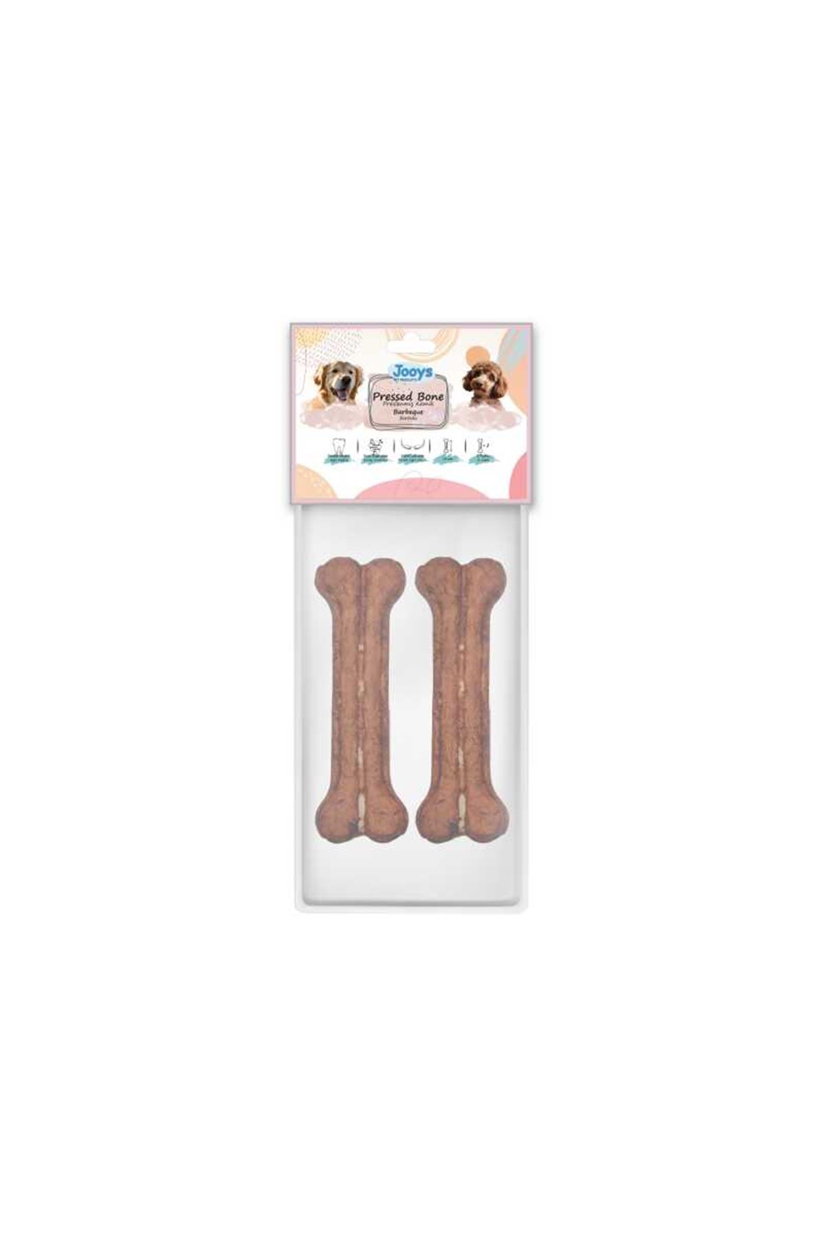 Jooys 12cm Barbekü Soslu Pres Kemık 2 Lı