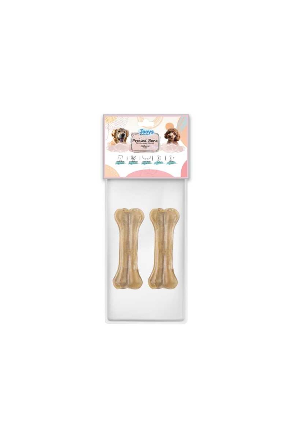 Jooys 12cm Naturel Pres Kemık 2 Lı