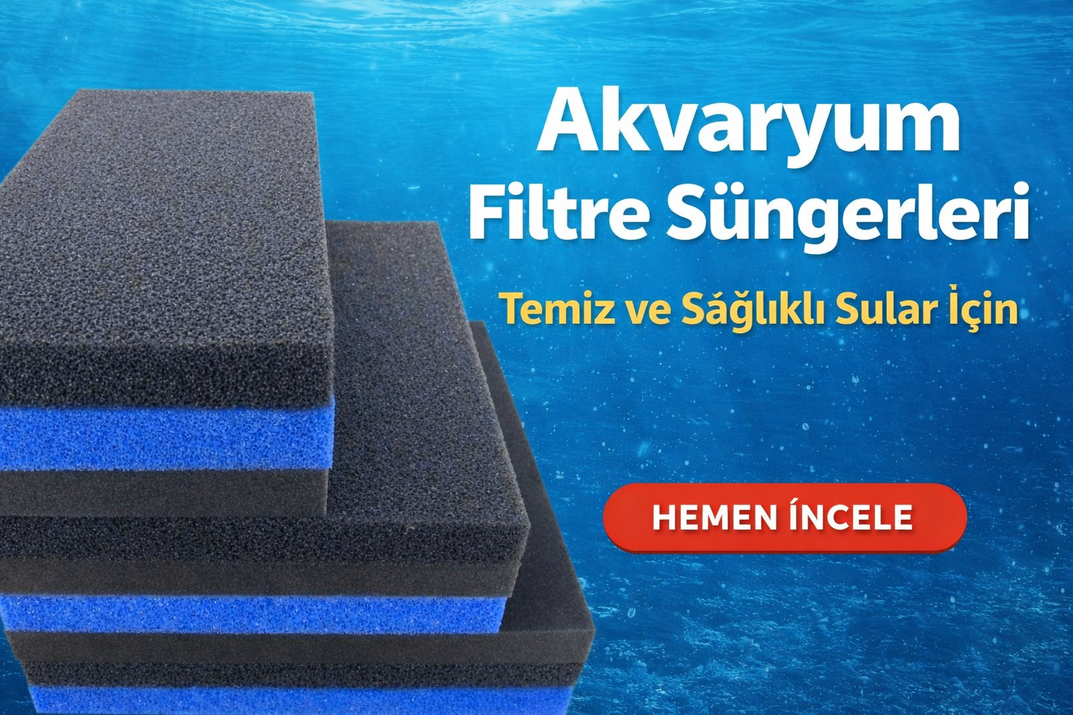 Akvaryum Filtre Süngeri Nedir? Ne İşe Yarar? Nasıl Seçilmelidir?