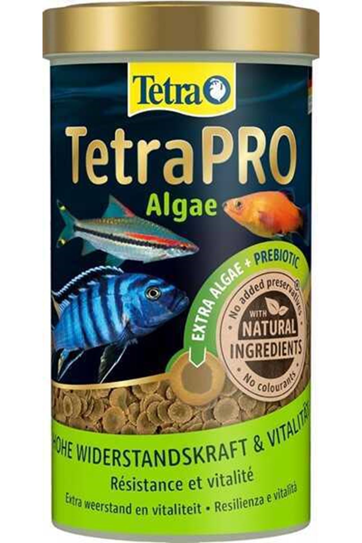 Tetra Algea Multi Crisps  Tropikal Balık yemi 500 ml