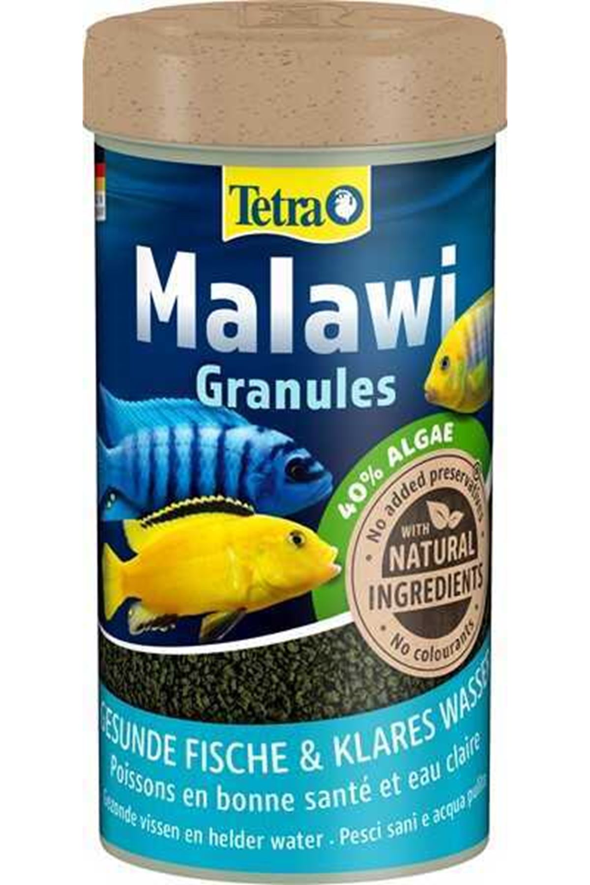 Tetra Malawi Granules Granül Bitkisel Ciclhid Balık Yemi 250 ml