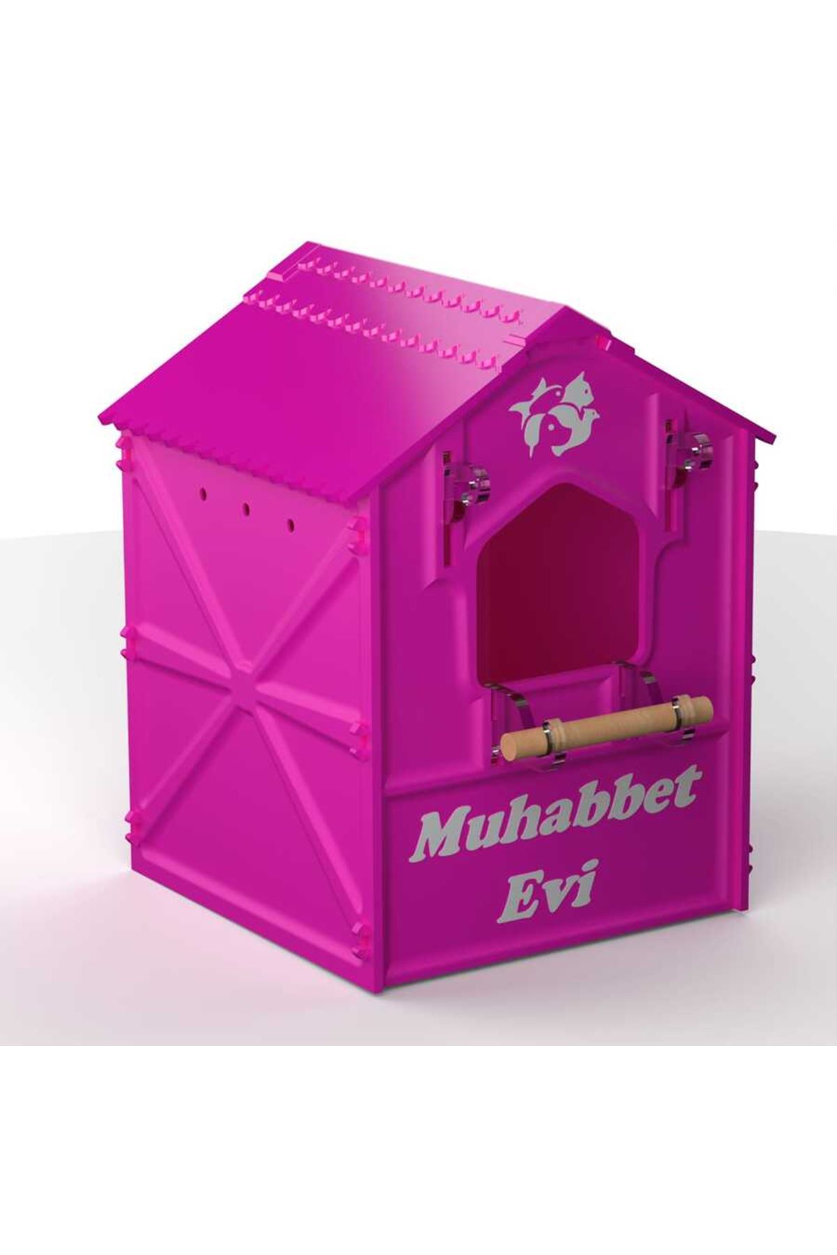 Plastik Demonte Muhabbet   Yuvalık Mix 20x15x15