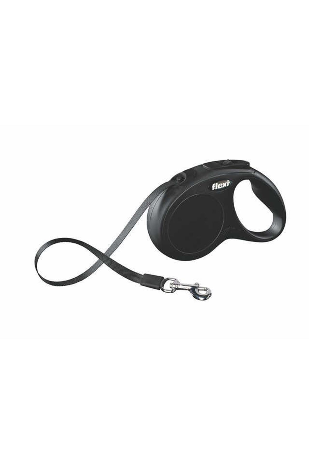Flexi New Classic 5 m Şerit Tasma S Siyah