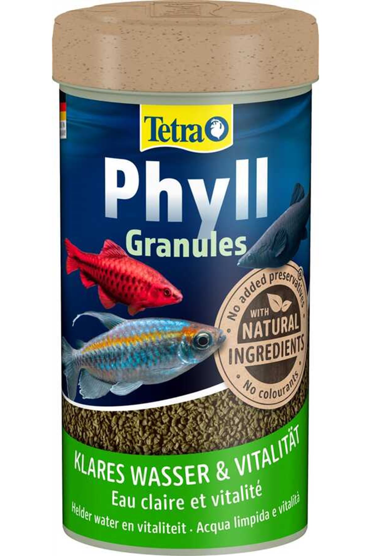 Tetra Phyll Granules Bitkisel Balık Yemi 250 ml/90 gr