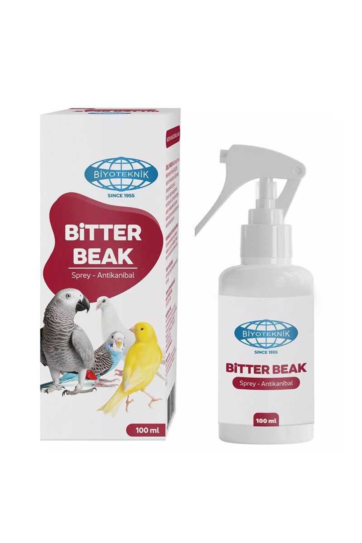 Bitter Beak Tüy Yolma Önleyici Acı Sprey 100 ml