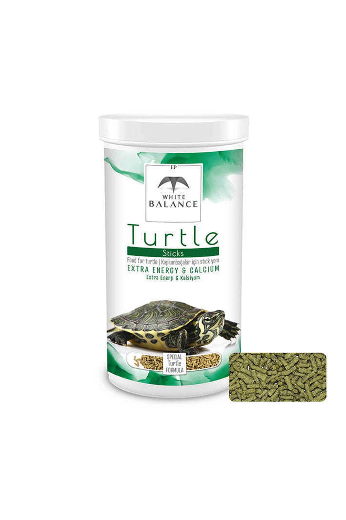 White Balance Turtle Sticks(Kaplumbağa Yemi) 1000 ml