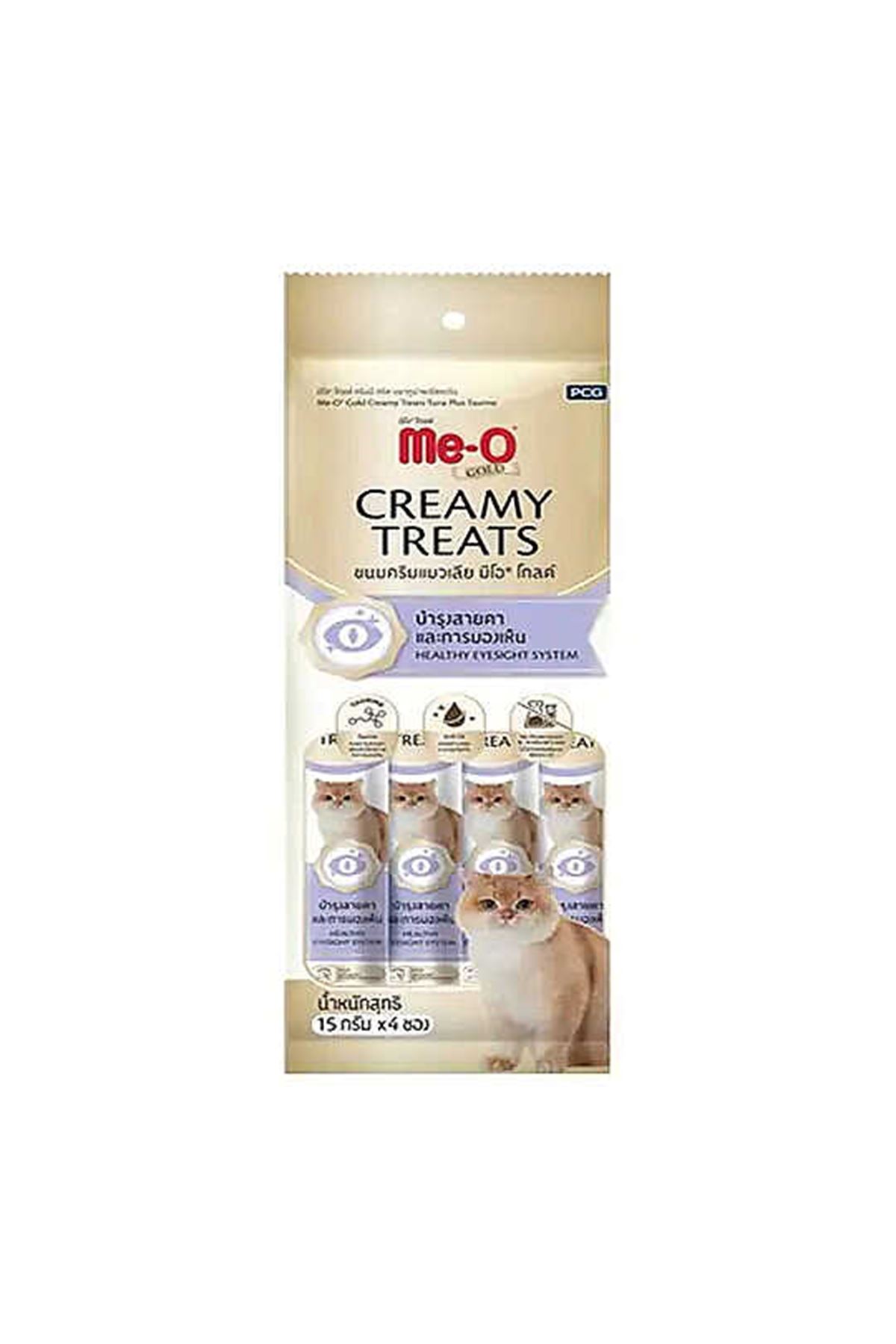Me-O Gold Creamy Ton Balığı ve Taurin 15gr 4lü