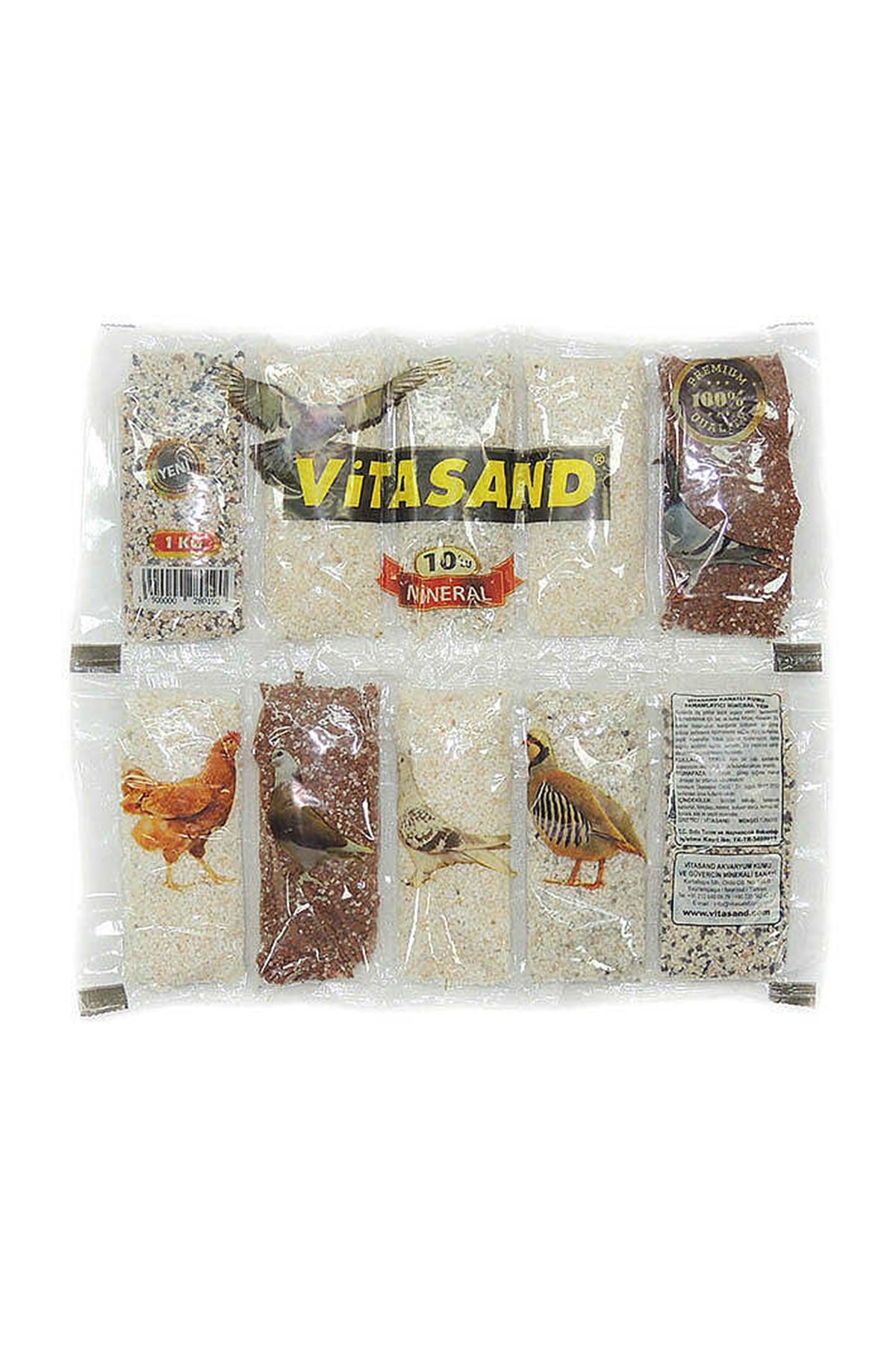 Vitasand Güvercin Minerali Karışık 20x 10 lu Paket