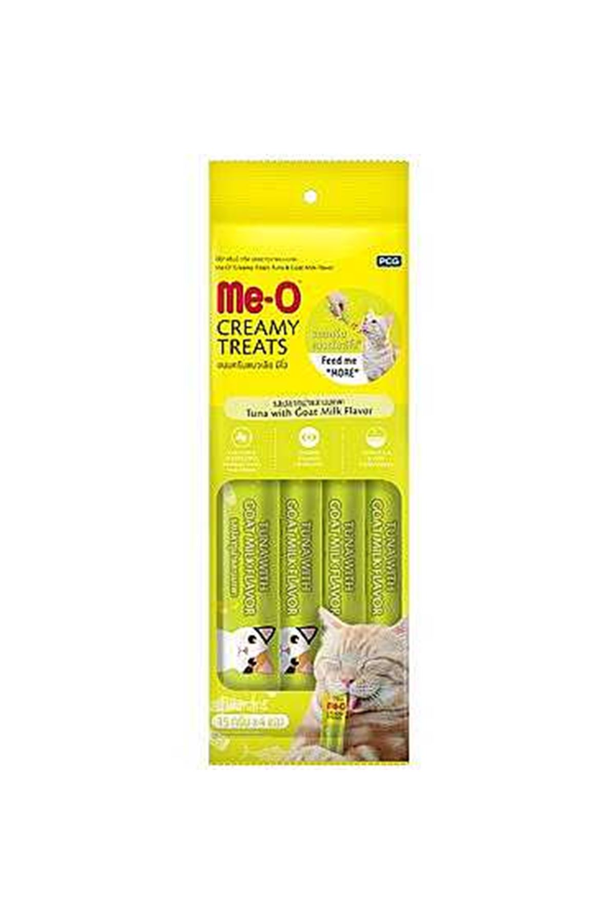 10 ME-O Kremli Ton Balığı & Keçi Sütlü Zevki  -  Creamy Treats