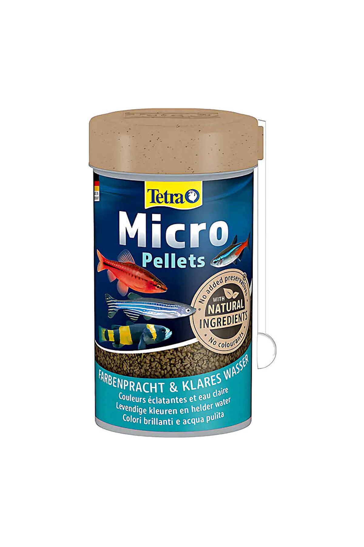 Tetra Micro Pellets - Küçük Ağızlı Tropikal Balık Yemi 46g/100 ml